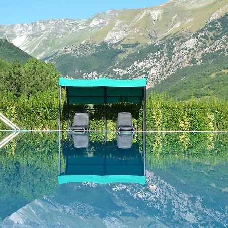 La Baita Di Pilato Montemonaco Exteriér fotografie